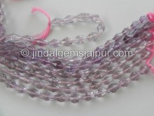 Pink Amethyst Faceted Bicone
